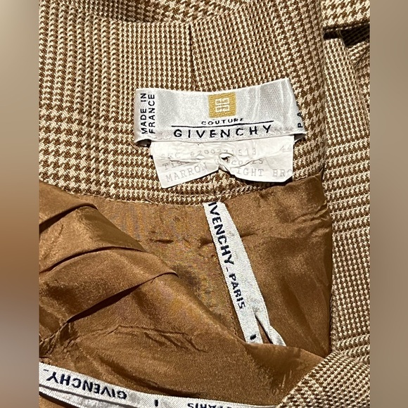 Givenchy Vintage Wide Leg High Waisted Trouser Pants - Picture 5 of 5